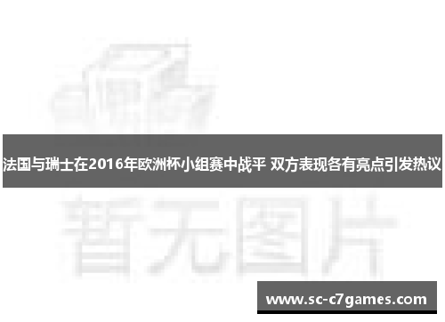 法国与瑞士在2016年欧洲杯小组赛中战平 双方表现各有亮点引发热议